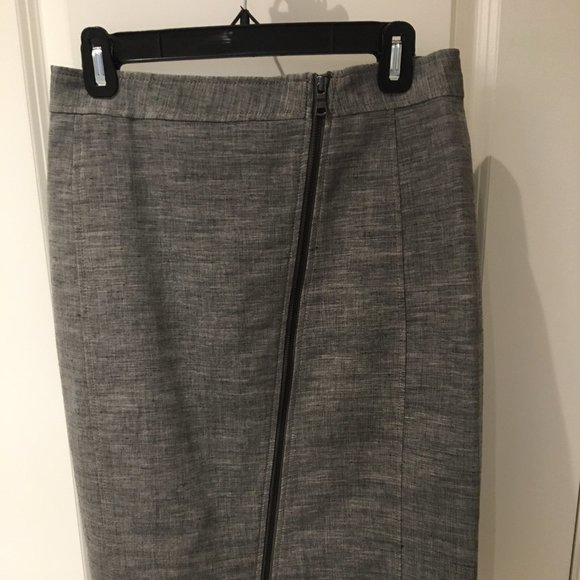 Cotton/linen pencil skirt by BCBG Runway, US6, NWT - Picture 1 of 6